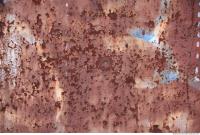 Photo Texture of Metal Peeling Rusted